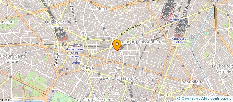 localisation de l'entreprise THAM'S  PARIS