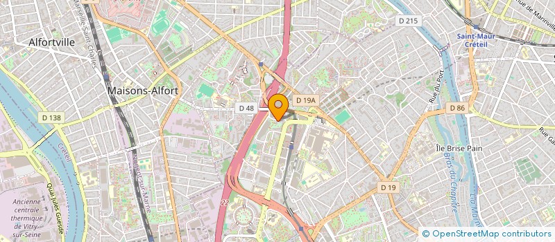 localisation de l'entreprise THAMAS AND CO  CRETEIL