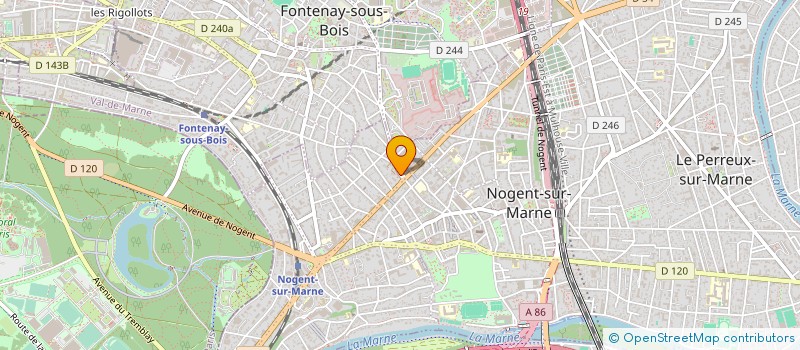 localisation de l'entreprise THAMBI PETIT MARCHE à NOGENT-SUR-MARNE