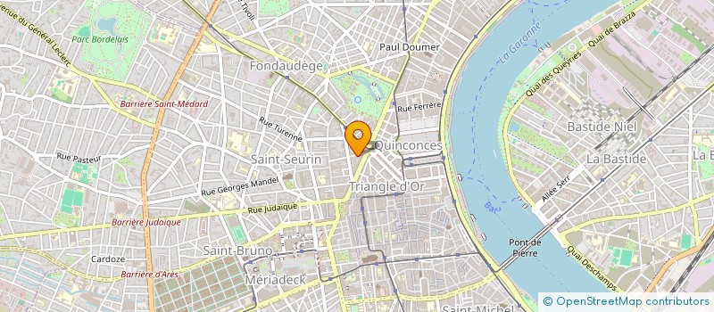 localisation de l'entreprise THAMEA  BORDEAUX