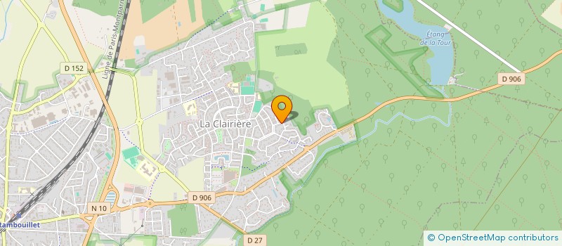 localisation de l'entreprise THAMELAHT  RAMBOUILLET