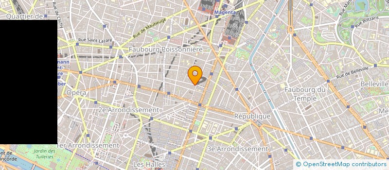 localisation de l'entreprise THAMES  PARIS