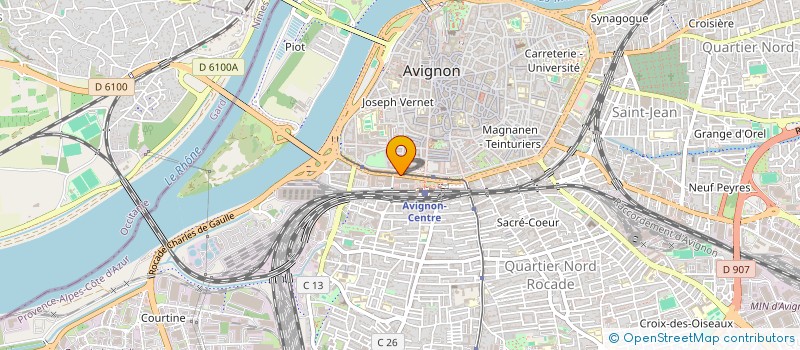 localisation de l'entreprise THAMES RESIDENCES HOTELS  AVIGNON