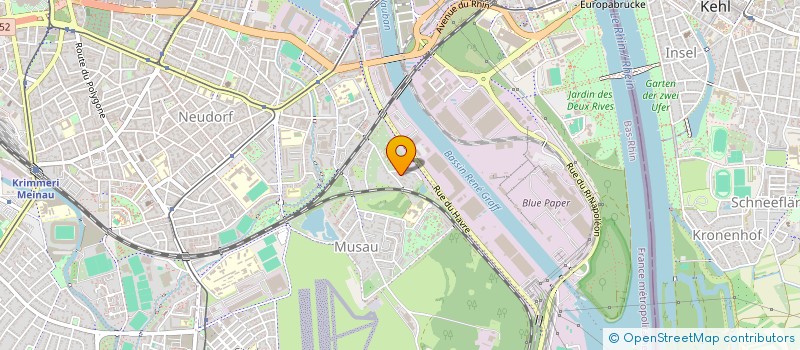localisation de l'entreprise THAMILAN  STRASBOURG