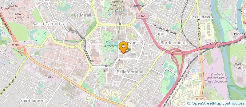 localisation de l'entreprise THAMILAN EXPRESS à TOULOUSE