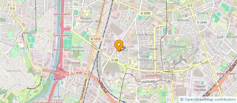 localisation de l'entreprise THAMOUR  GRENOBLE