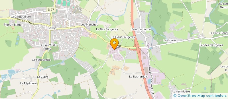 localisation de l'entreprise THAN  LAILLE