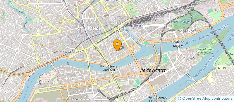 localisation de l'entreprise THAN  NANTES