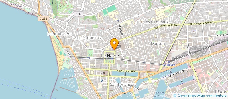 localisation de l'entreprise THANAS SARL  LE HAVRE