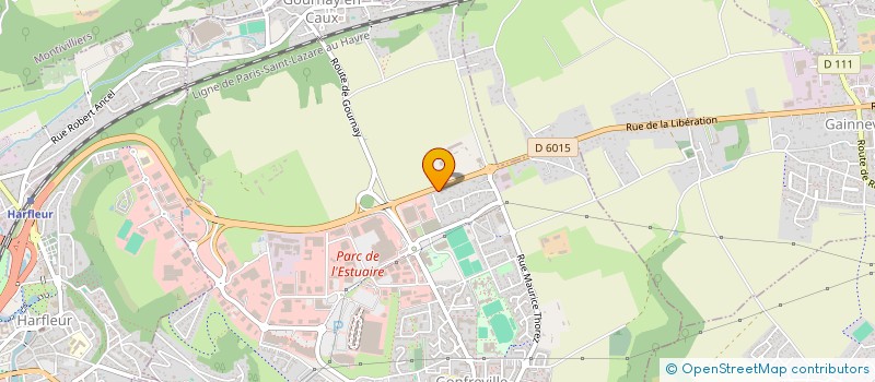 localisation de l'entreprise THANATO 76  GONFREVILLE-L'ORCHER