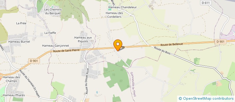 localisation de l'entreprise THANATOPRAXIE DU COTENTIN - BLANDINE MAS  BRETTEVILLE