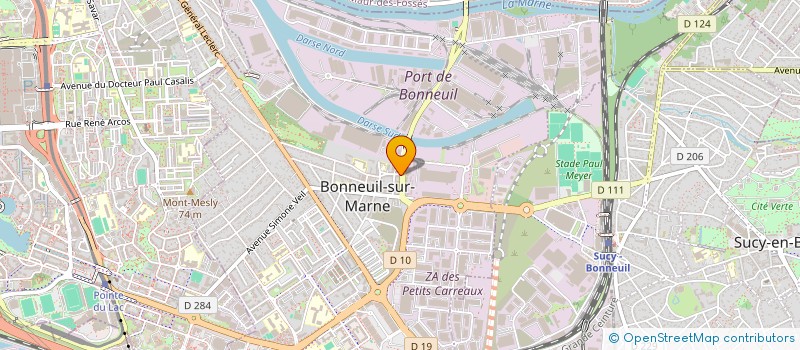 localisation de l'entreprise THANATRIUM  BONNEUIL-SUR-MARNE