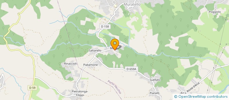 localisation de l'entreprise THANBO à PORTO-VECCHIO