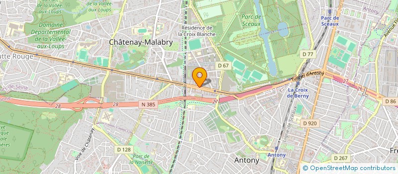 localisation de l'entreprise THANGUTURI  CHATENAY-MALABRY