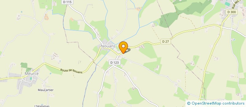 localisation de l'entreprise THANGUY  NOUANS