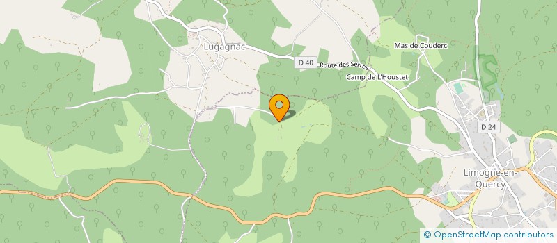 localisation de l'entreprise THANH ASIA  LUGAGNAC