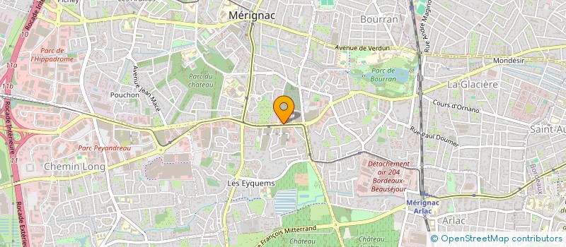 localisation de l'entreprise THANKESS  MERIGNAC