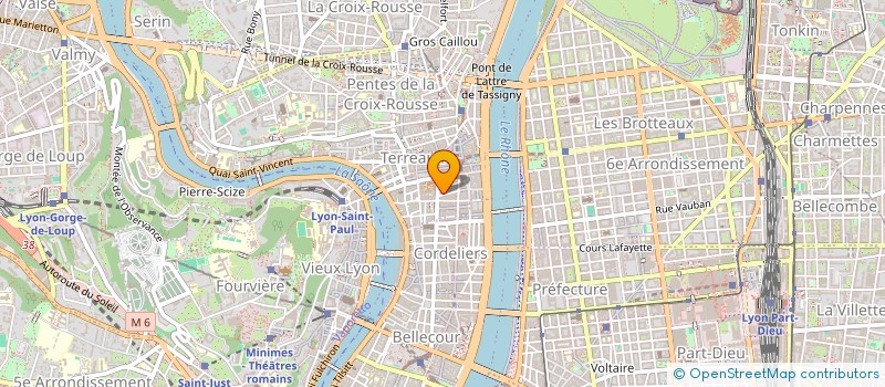 localisation de l'entreprise THANNBERGER ET COMPAGNIE à LYON