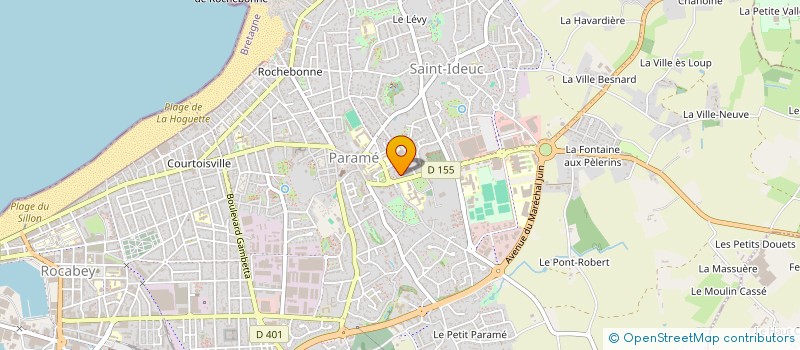 localisation de l'entreprise THANOS  SAINT-MALO