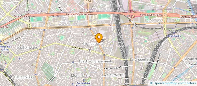 localisation de l'entreprise THANU  PARIS