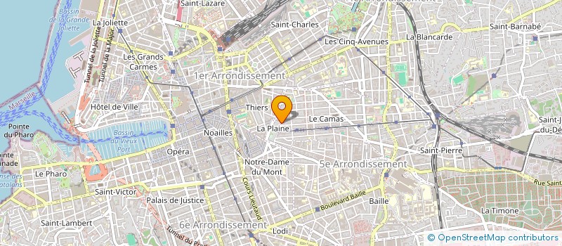 localisation de l'entreprise THAO PRODUCTION à MARSEILLE