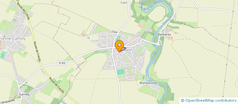 localisation de l'entreprise THAON MEDICAL  THAON