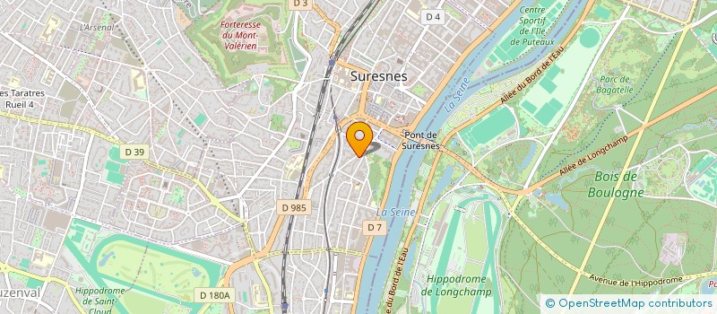 localisation de l'entreprise THARA à SURESNES
