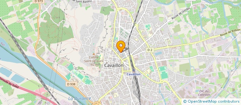 localisation de l'entreprise THARA  CAVAILLON