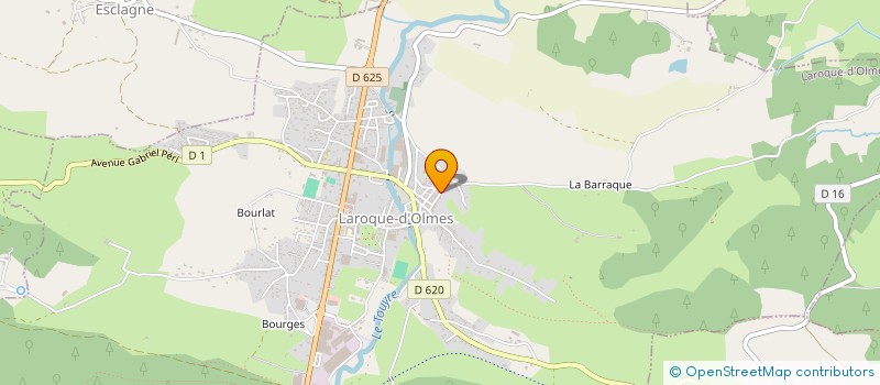 localisation de l'entreprise THARACAVALIA à LERAN