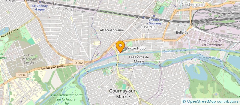 localisation de l'entreprise THARANY  CHELLES