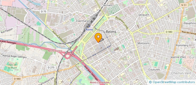 localisation de l'entreprise THARANYS  REIMS