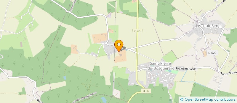 localisation de l'entreprise THARAU  LE NEUBOURG