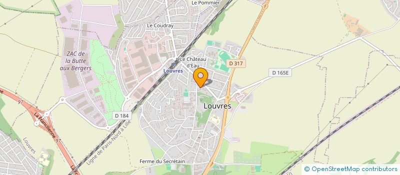 localisation de l'entreprise THARMOLOJINY & COMPAGNY  LOUVRES