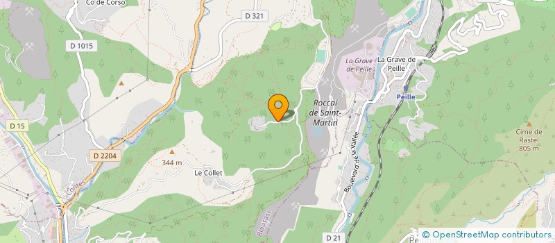 localisation de l'entreprise THARROS  BLAUSASC