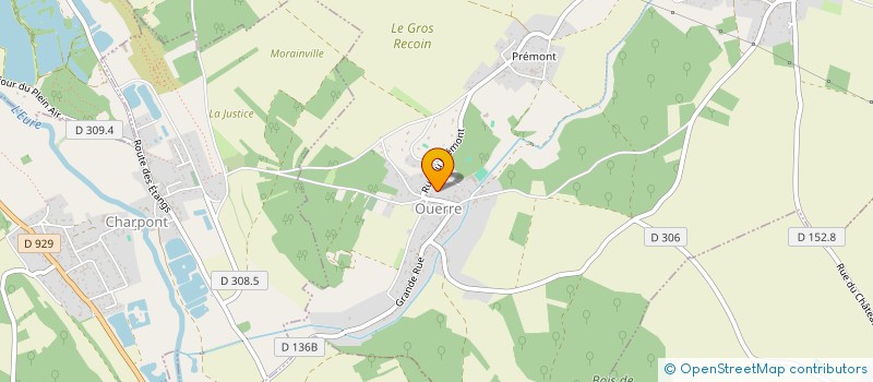 localisation de l'entreprise THARSOS à OUERRE