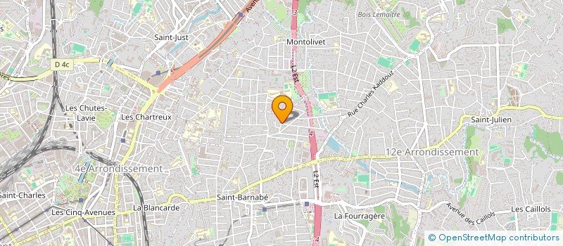 localisation de l'entreprise THASHALI à MARSEILLE