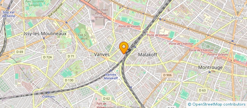 localisation de l'entreprise THAT DOG  VANVES