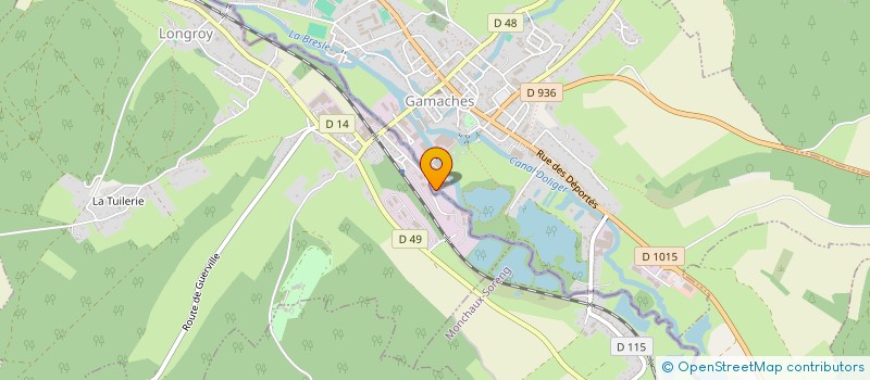 localisation de l'entreprise THAT HOLDING  GAMACHES