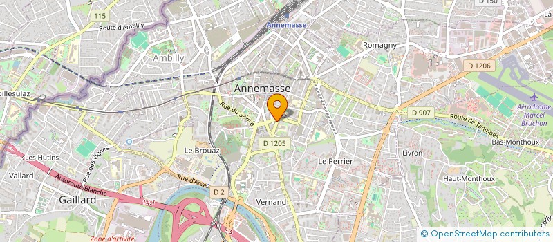 localisation de l'entreprise THAT LUANG  ANNEMASSE