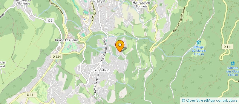 localisation de l'entreprise THAT ROCKS  SAINT-MARTIN-D'URIAGE