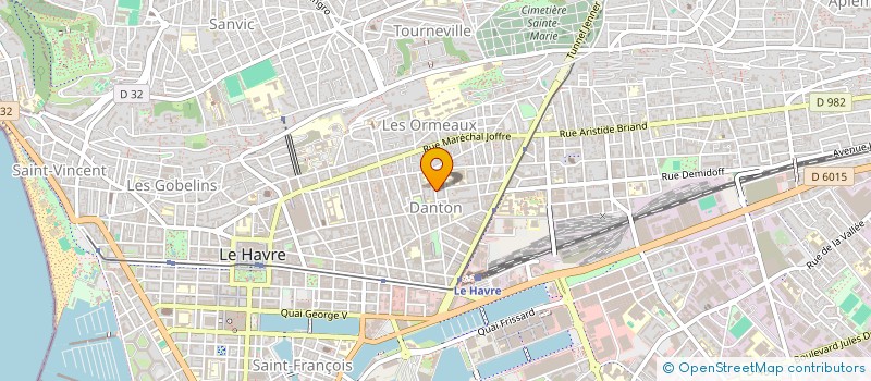 localisation de l'entreprise THAT'S ALL FOLKS  LE HAVRE