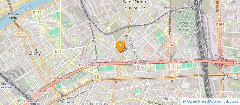 localisation de l'entreprise THAT'S ALL FOLKS à SAINT-OUEN-SUR-SEINE