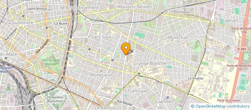 localisation de l'entreprise THAT'S IAELYON  LYON