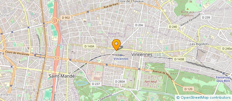 localisation de l'entreprise THAT'S SOUL à VINCENNES