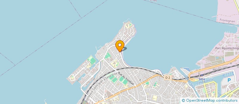 localisation de l'entreprise THAU  SETE