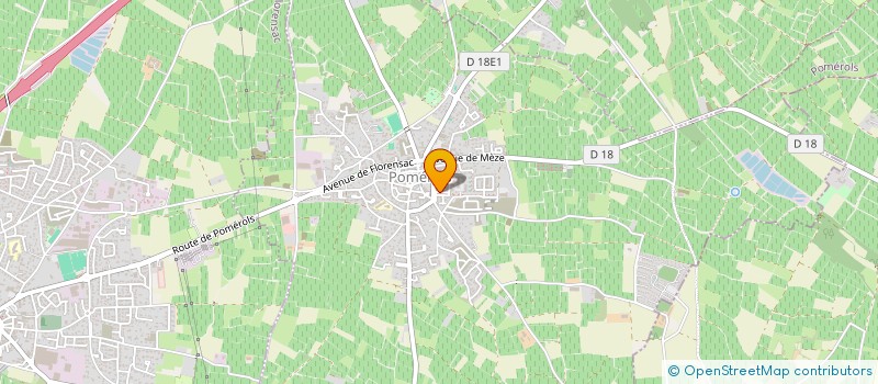 localisation de l'entreprise THAU ELEC  POMEROLS