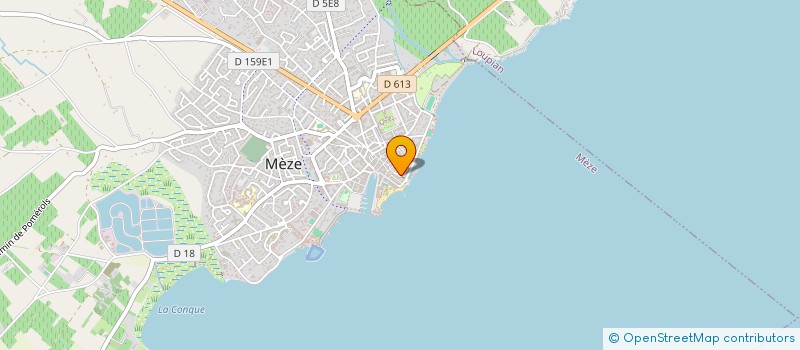 localisation de l'entreprise THAU STORIES à MEZE