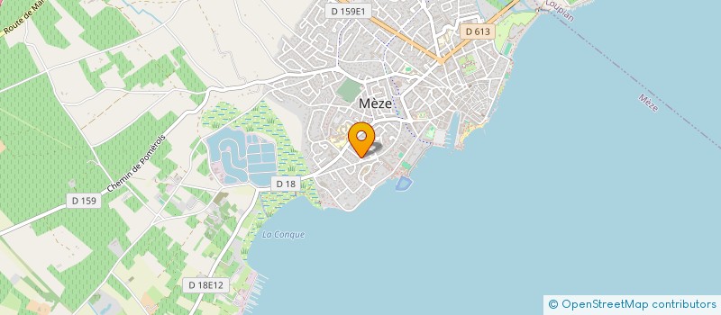 localisation de l'entreprise THAU T'M à MEZE