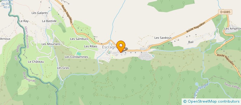 localisation de l'entreprise THAUCYNO  ESCRAGNOLLES