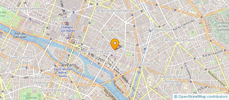 localisation de l'entreprise THAUD  PARIS